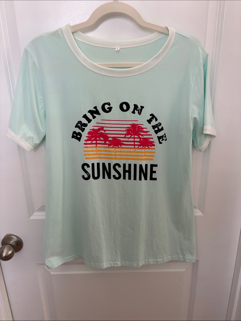 Bring On The Sunshine Mint Graphic Tee